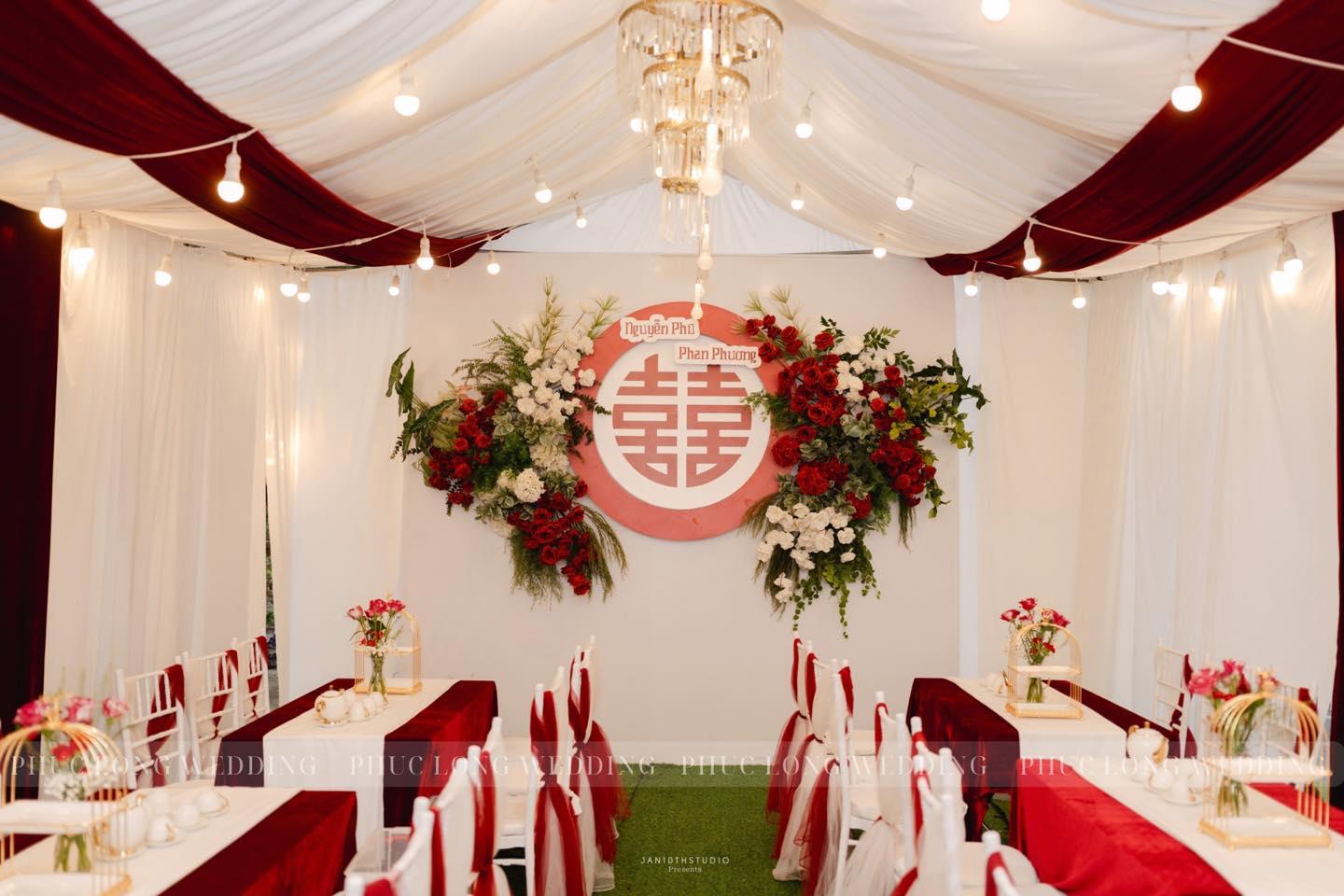 Trang trí tiệc cưới